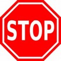 STOP sign clip art